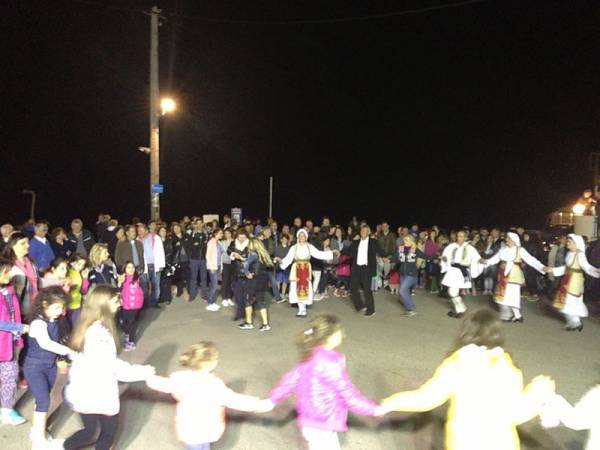 Το κάψιμο του Ιούδα στο Καλό Νερό