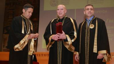 Επίτιμος Διδάκτωρ στο ΑΠΘ ο Νίκος Γκάλης (βίντεο)