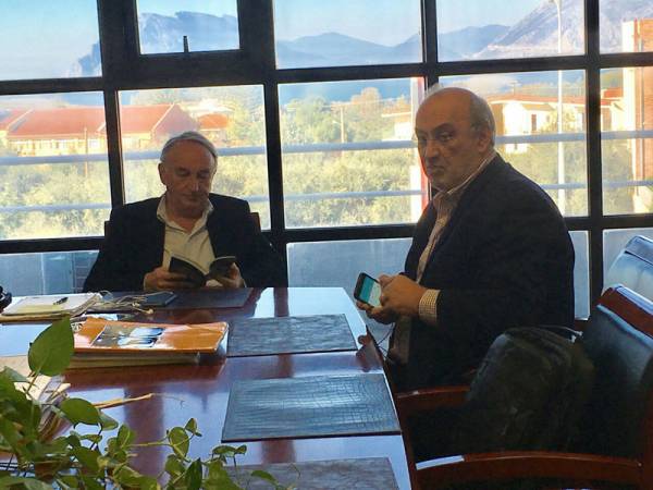 Ο Κατσίβελας στην Πάτρα για θέματα του Δήμου Τριφυλίας