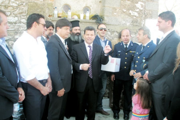 Η γιορτή του Αγίου Νικολάου του Νέου στην παραλία της Μεσσήνης