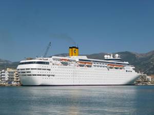 To κρουαζιερόπλοιο "Costa Classica" στην Καλαμάτα (φωτογραφίες)