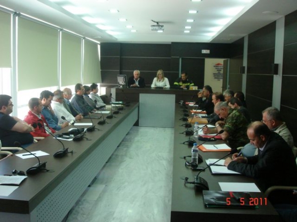 Σύσκεψη στη Λακωνία για τη νέα αντιπυρική περίοδο