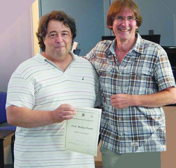 Ο Μίχαελ Φάουστ στο masterclass φλάουτου του Δημοτικού Ωδείου Καλαμάτας