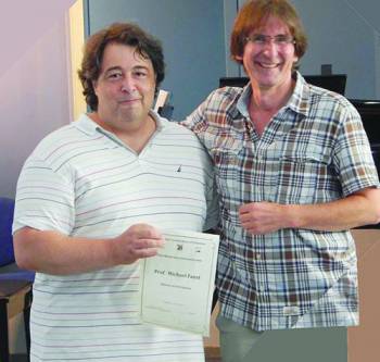 Ο Μίχαελ Φάουστ στο masterclass φλάουτου του Δημοτικού Ωδείου Καλαμάτας