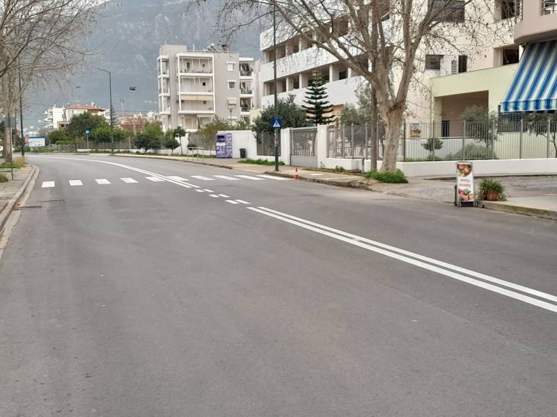 Επιτέλους διαγραμμίστηκαν...