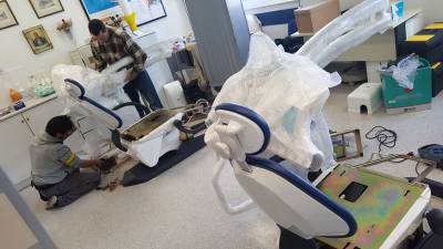 Οδοντιατρικές καρέκλες στο Νοσοκομείο Καλαμάτας