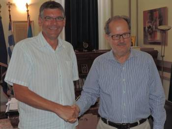 Γερμανός δήμαρχος επισκέφτηκε το Νίκα