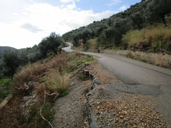 Προσοχή στην κατολίσθηση