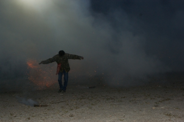 Βίντεο από το σαϊτοπόλεμο στην Καλαμάτα