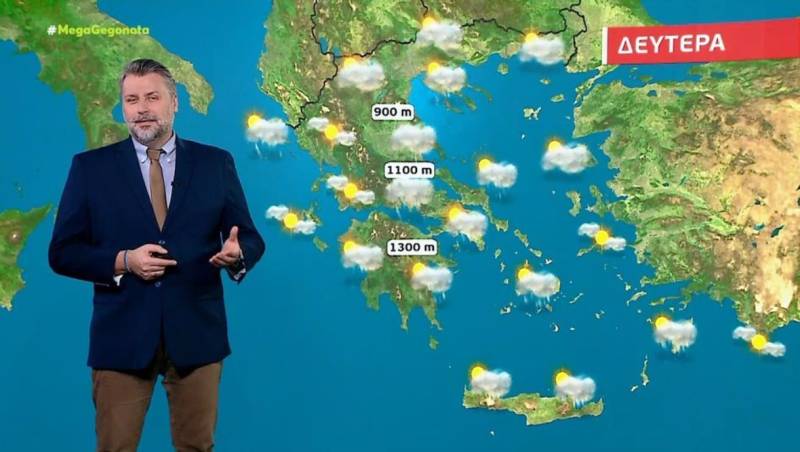 Άστατος ο καιρός την Καθαρά Δευτέρα - Αναλυτική πρόγνωση (Βίντεο)