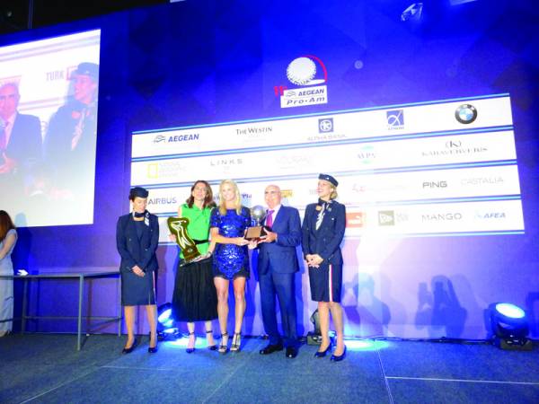 Η Carly Booth νικήτρια του τουρνουά γκολφ της Aegean στη Μεσσηνία