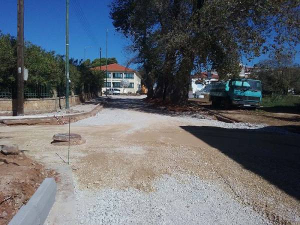 Αγωνία για το χρόνο αποπεράτωσης της εισόδου των Φιλιατρών