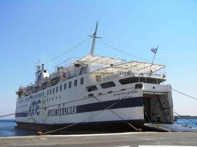 Κινητοποίηση για πλοίο