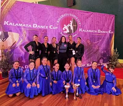Διακρίσεις στο "Kalamata Dance Cup" για τη σχολή χορού "Vive Bailando"
