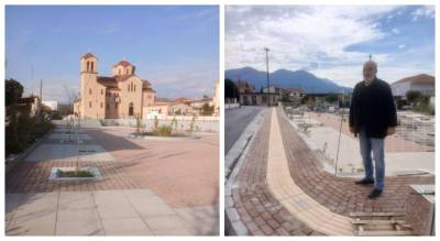 Στην τελική ευθεία η ανάπλαση της πλατείας Καλού Νερού