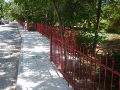 Ολοκλήρωση της περίφραξης του Πάρκου Σιδηροδρόμων Καλαμάτας