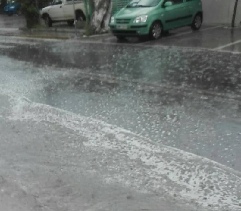 Χάος από μια μπόρα στη Μικρή Μαντίνεια