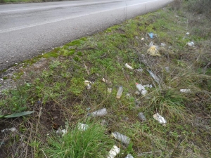 Σκουπίδια στους δρόμους