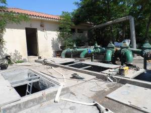 Εκσυγχρονισμός στο αντλιοστάσιο του Νέδοντα