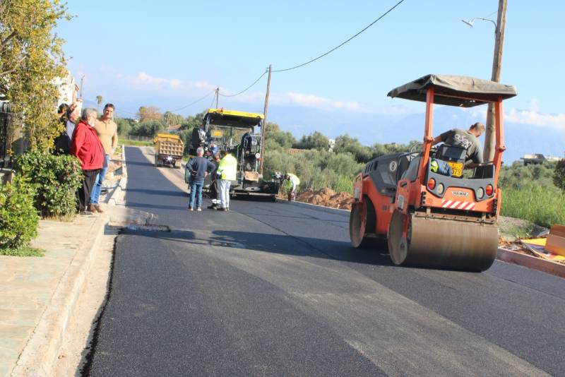 Ολοκληρώθηκαν οι διανοίξεις οδικών τμημάτων στη Μεσσήνη