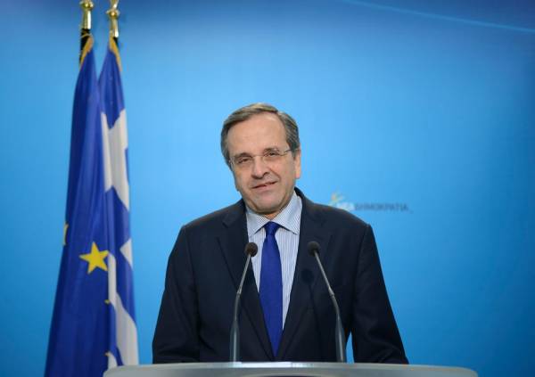 Σαμαράς: "Η δημόσια ασφάλεια απειλείται καθημερινά"