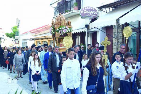 Η Μεθώνη γιόρτασε τον πολιούχο της
