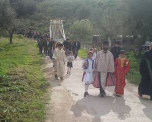 Η γιορτή του Ευαγγελισμού στην Εύα (φωτογραφίες)