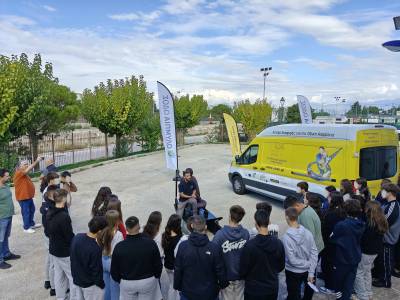 "Ολυμπία Οδός" - Ι.Ο.ΑΣ. «Πάνος Μυλωνάς»: Εκπαιδευτικό πρόγραμμα Οδικής Ασφάλειας σε σχολεία