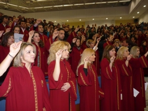 Φωτογραφίες από την ορκωμοσία αποφοίτων της ΣΤΕΓ στο ΤΕΙ Καλαμάτας