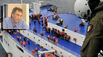 Ο Νικ. Μανδραπήλιας για τη φωτιά στο "Norman Atlantic": «Ελιωναν οι σόλες μας από την καυτή λαμαρίνα»