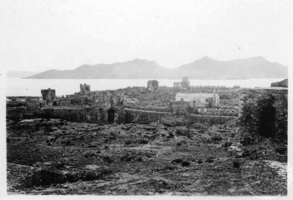 Μια παλιά φωτογραφία της Μεθώνης