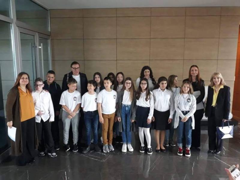 Βραβεύθηκε στην Κύπρο το Δημοτικό Μεθώνης