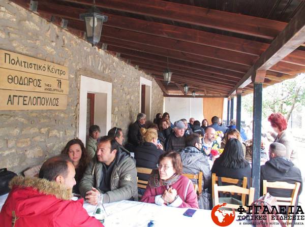 Πλήθος κόσμου στη &quot;Γιορτή Κάστανου&quot; στην Αμπελιώνα