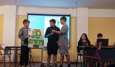 Επίσκεψη μαθητών του Αργους στο 1ο Γυμνάσιο Καλαμάτας