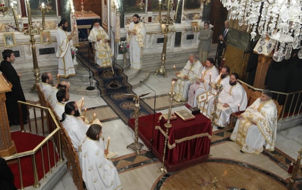 Λειτουργία στην Αγ. Βασίλειο Τρίπολης