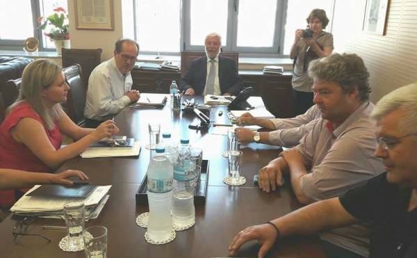 Τατούλης και Νίκας συζήτησαν για υποδομές του Δήμου Καλαμάτας