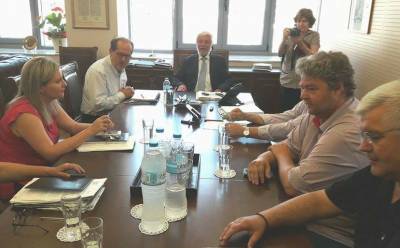 Τατούλης και Νίκας συζήτησαν για υποδομές του Δήμου Καλαμάτας