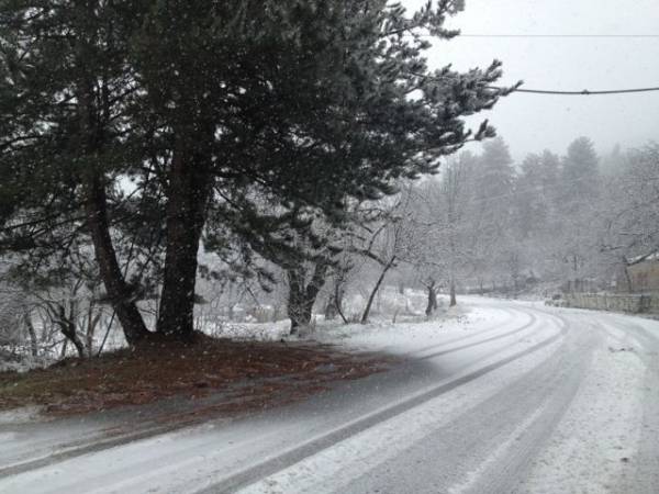 Αποκαταστάθηκε η κυκλοφορία στην Εθνική Οδό Καλαμάτας - Σπάρτης