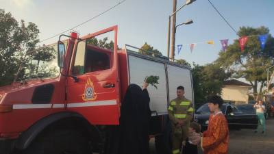 Τριφυλία: Αγιασμός πλήθους οχημάτων στη Σπηλιά για του Αγίου Χριστοφόρου (βίντεο-φωτογραφίες)