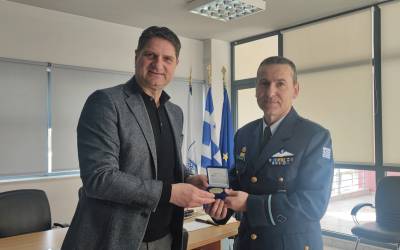 Εθιμοτυπική επίσκεψη Κοκώνη στον δήμαρχο Μεσσήνης