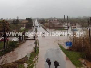 Πλημμύρισε η Ανω Μεσσηνία (φωτογραφίες)