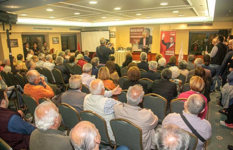 Μεσσηνία: Εμπιστοσύνη για πολιτική αλλαγή ζήτησε ο Μάκαρης (βίντεο)