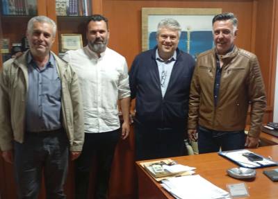 Συνάντηση της Ενωσης Προέδρων Κοινοτήτων με Χρυσομάλλη