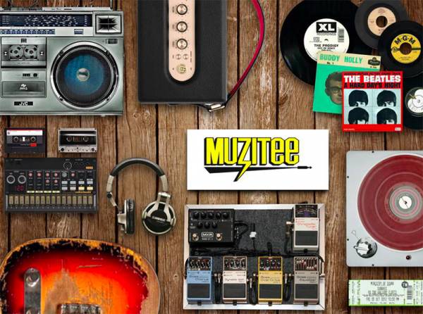 Muzitee: Μοναδικά «μουσικά» T-shirts με ελληνική σφραγίδα!