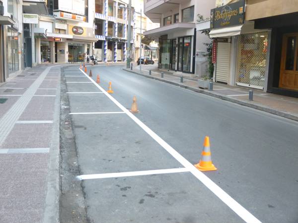 Στάθμευση με κάρτα στη Φραντζή