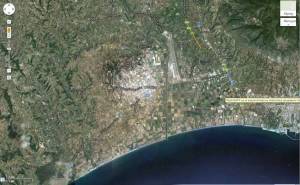 Υπό έλεγχο η φωτιά στα πυρομαχικά του αεροδρομίου της Καλαμάτας