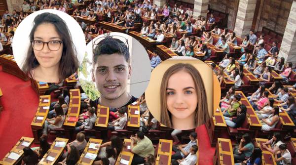 5 Μεσσήνιοι μαθητές στη Βουλή των Εφήβων
