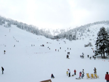 Πρωτοχρονιά στο χιονισμένο Μαίναλο