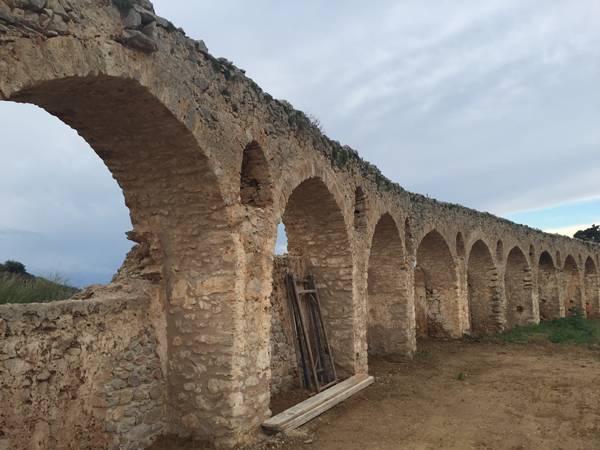 Εργασίες για την ανάδειξη του μεσαιωνικού υδραγωγείου της Πύλου