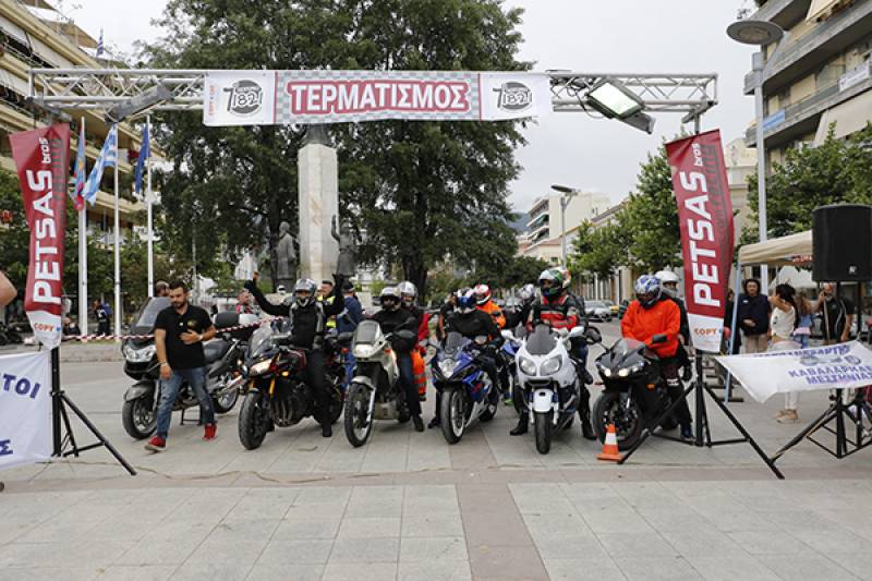 250 μηχανές στην Καλαμάτα (βίντεο)